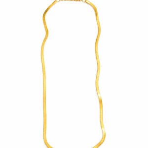 Elegant Gold Snake Chain Necklace for Women – Anti Tarnish