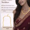 Elegant Gold Snake Chain Necklace for Women – Anti Tarnish