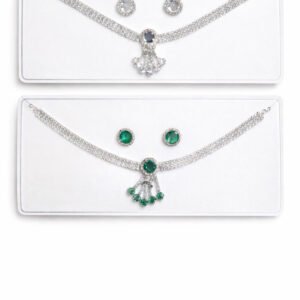Elegant Necklace and Earring Set for Women – AD Stone
