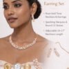 Elegant Rose Gold Jewelry Set for Women – AD Stone