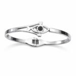 Elegant Silver Evil Eye Bracelet – Anti-Tarnish 925 Sterling Silver