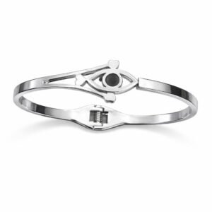 Elegant Silver Evil Eye Bracelet – Anti-Tarnish 925 Sterling Silver