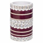 Luxury Mahroon Bridal Wedding Chura Set for Women – Designer Crystal Bangles