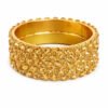 Sparkling Gold Rhinestone Bangle for Women – Festive & Wedding Wear
